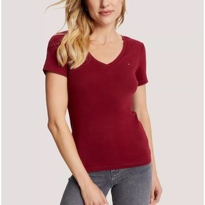 TOMMY HILFIGER FAVORITE V-NECK T-SHIRT